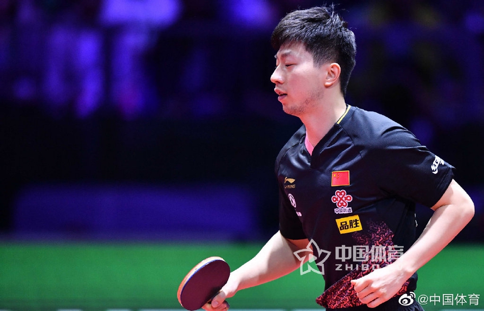 世乒赛马龙胜梁靖进决赛
