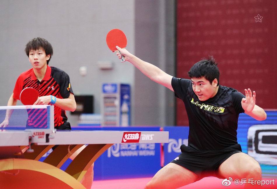 全锦赛马龙/许昕男双夺冠