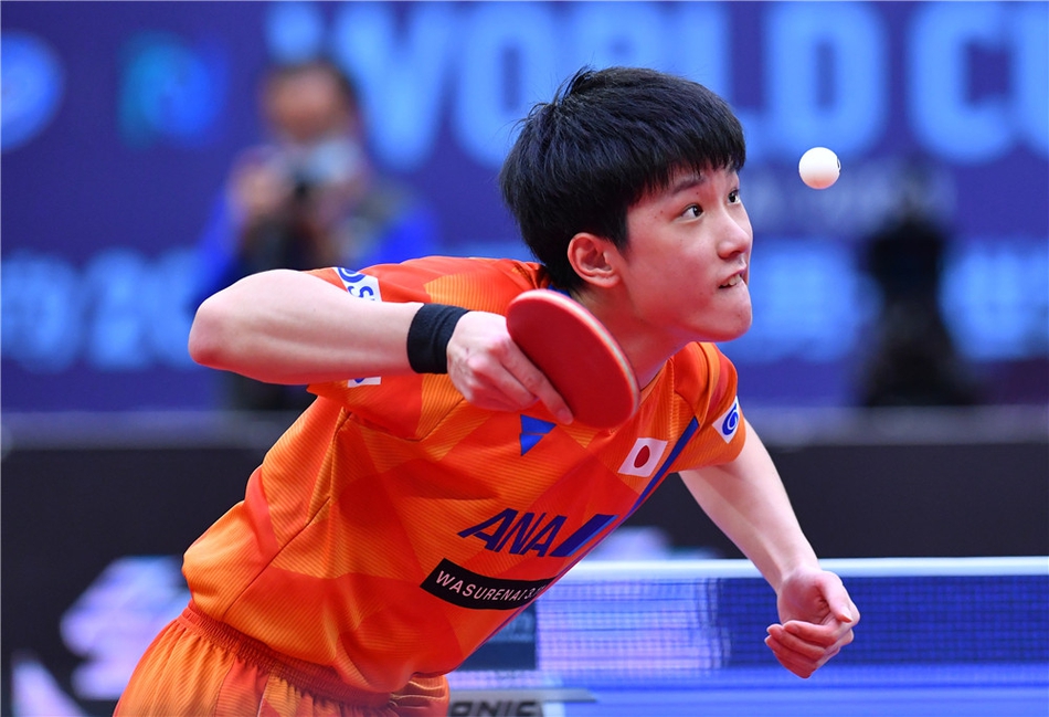 马龙胜张本智和闯入世界杯决赛