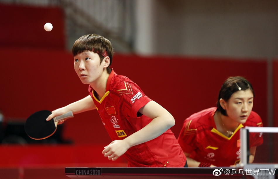 陈梦孙颖莎王曼昱晋级女团决赛