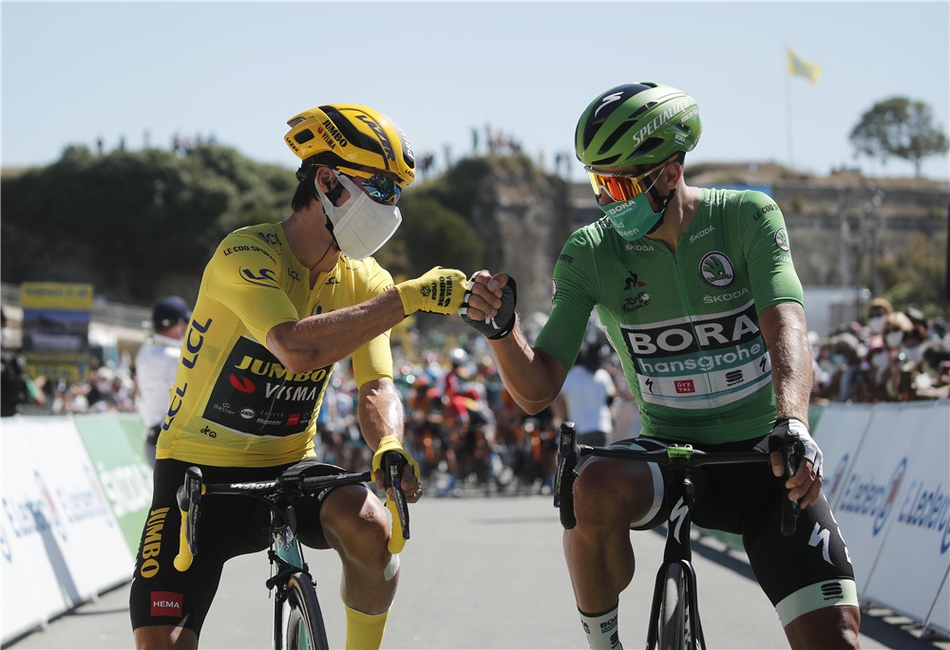 环法第十赛段精彩集锦