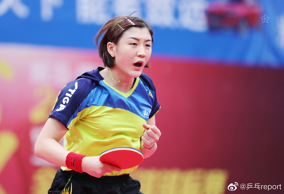 全锦赛陈梦夺得女单冠军