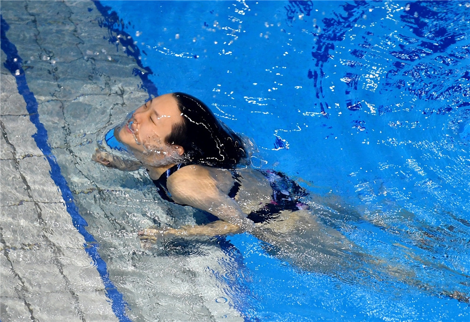 跳水冠军赛王涵三米板夺冠