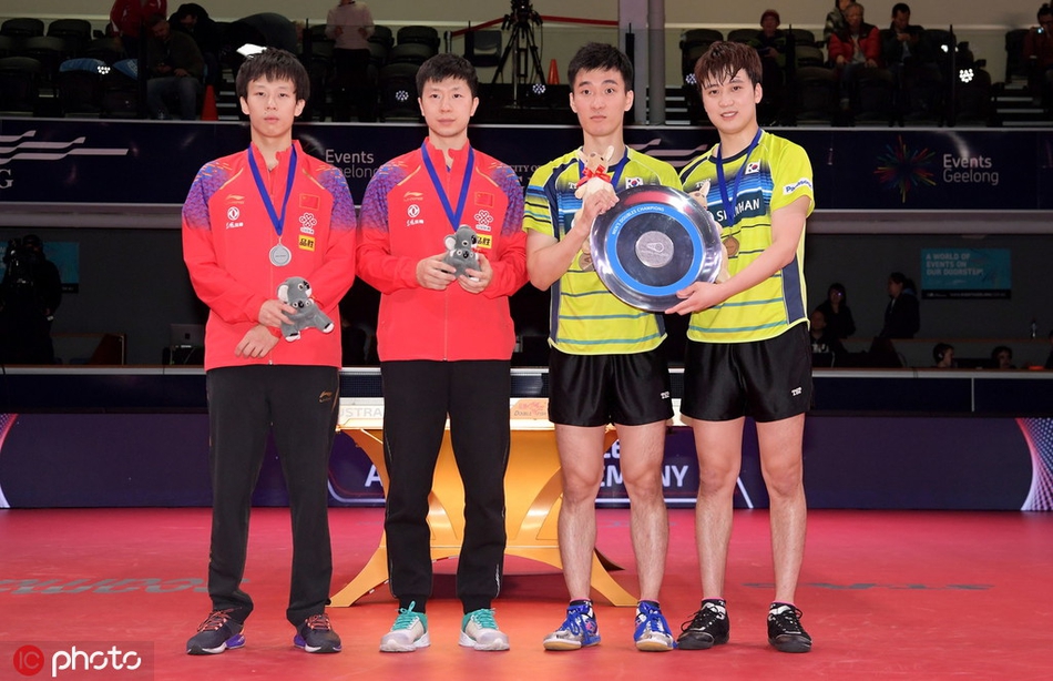 澳乒赛马龙/林高远获亚军