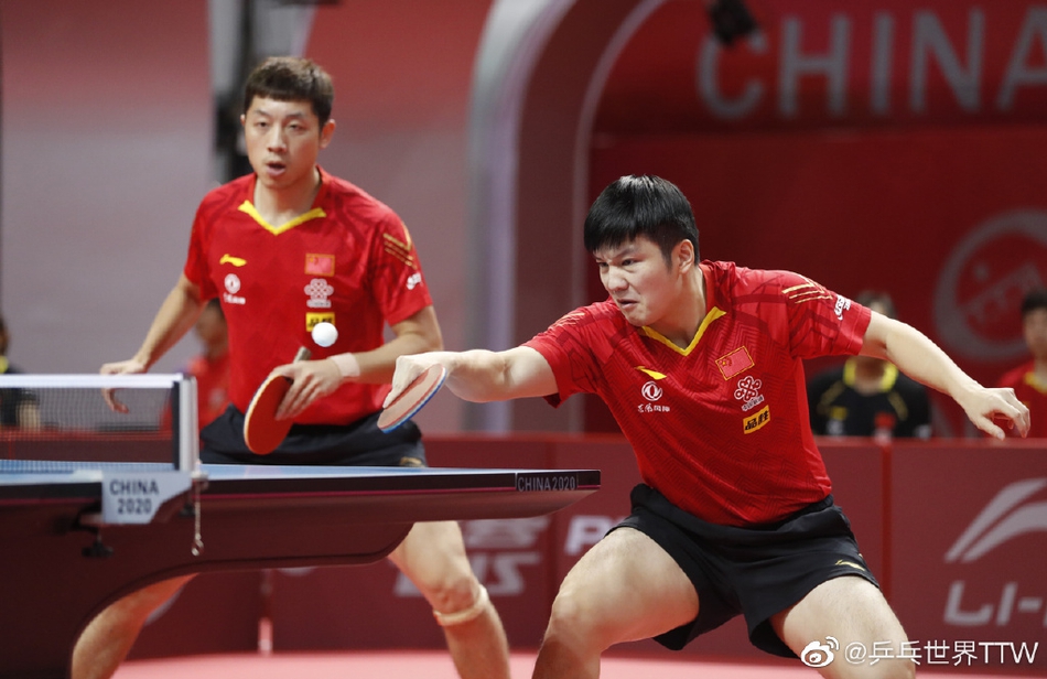 模拟赛马龙许昕樊振东男团晋级