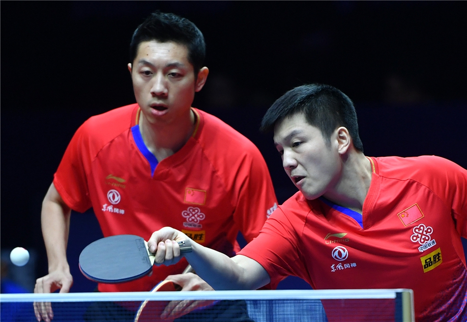 总决赛许昕/樊振东夺冠