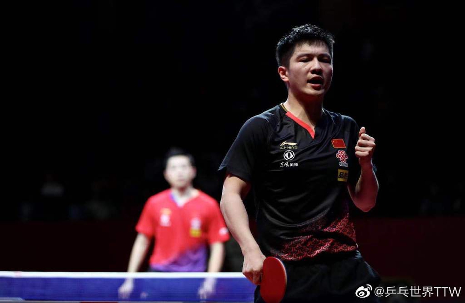 直通赛樊振东夺冠