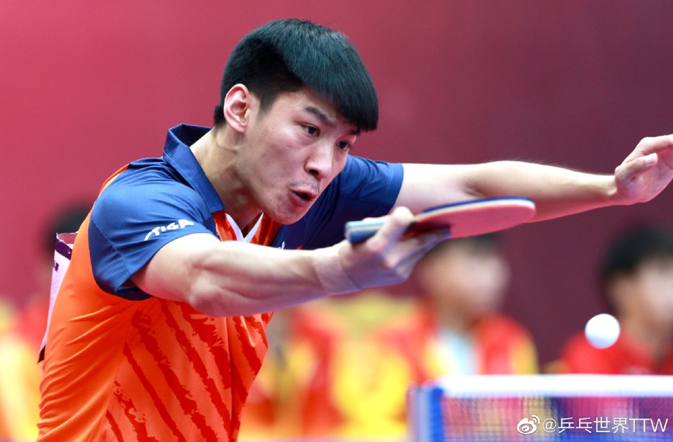 乒乓球全锦赛团体1/4决赛精彩瞬间