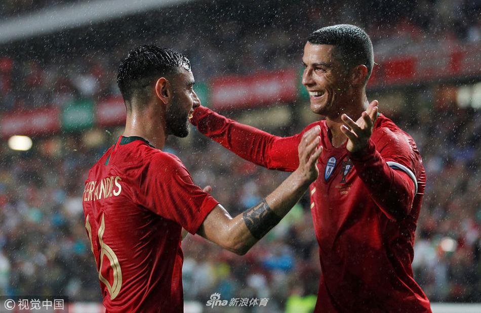 C罗祝贺费尔南德斯破门