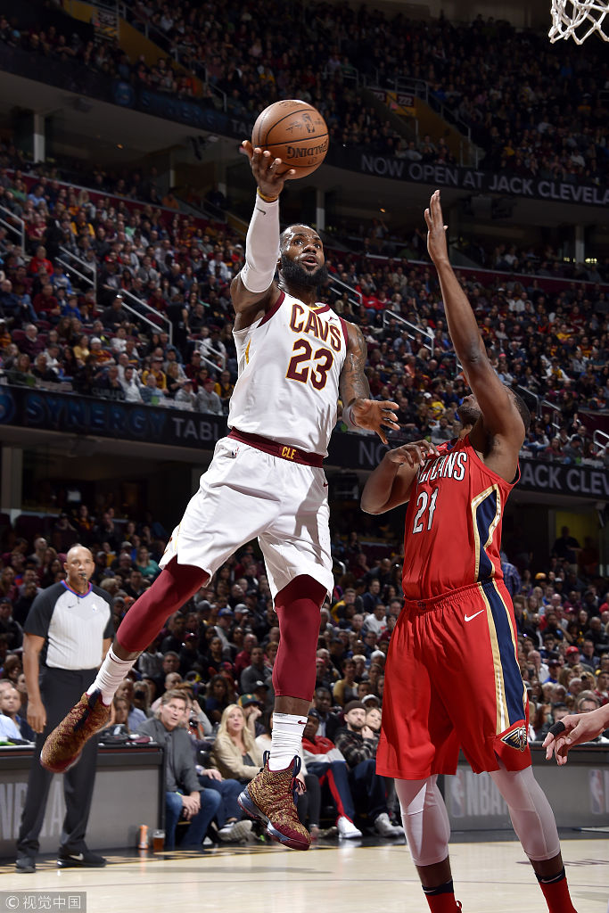 詹姆斯上篮