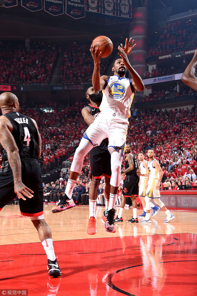 杜兰特全场砍37分