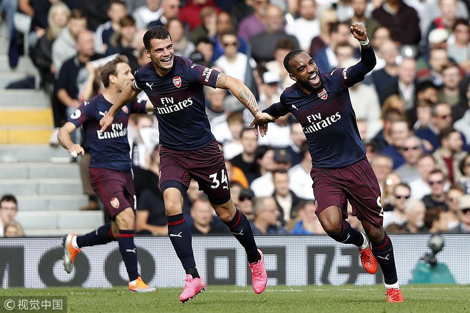 拉卡泽特庆祝进球