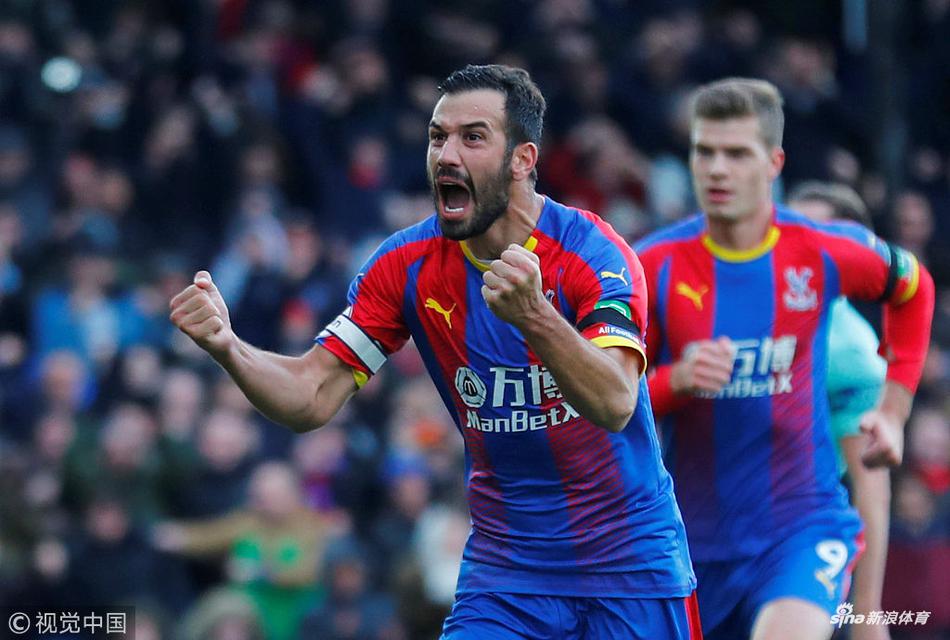 水晶宫球员庆祝进球