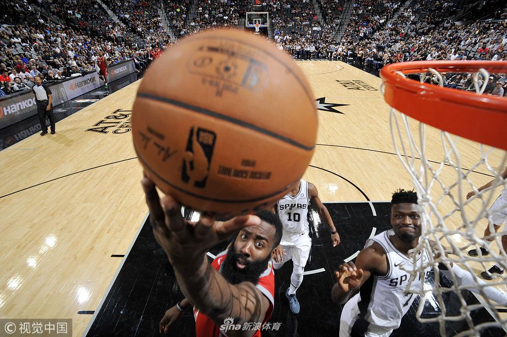 [NB季前赛]火箭108-93马刺