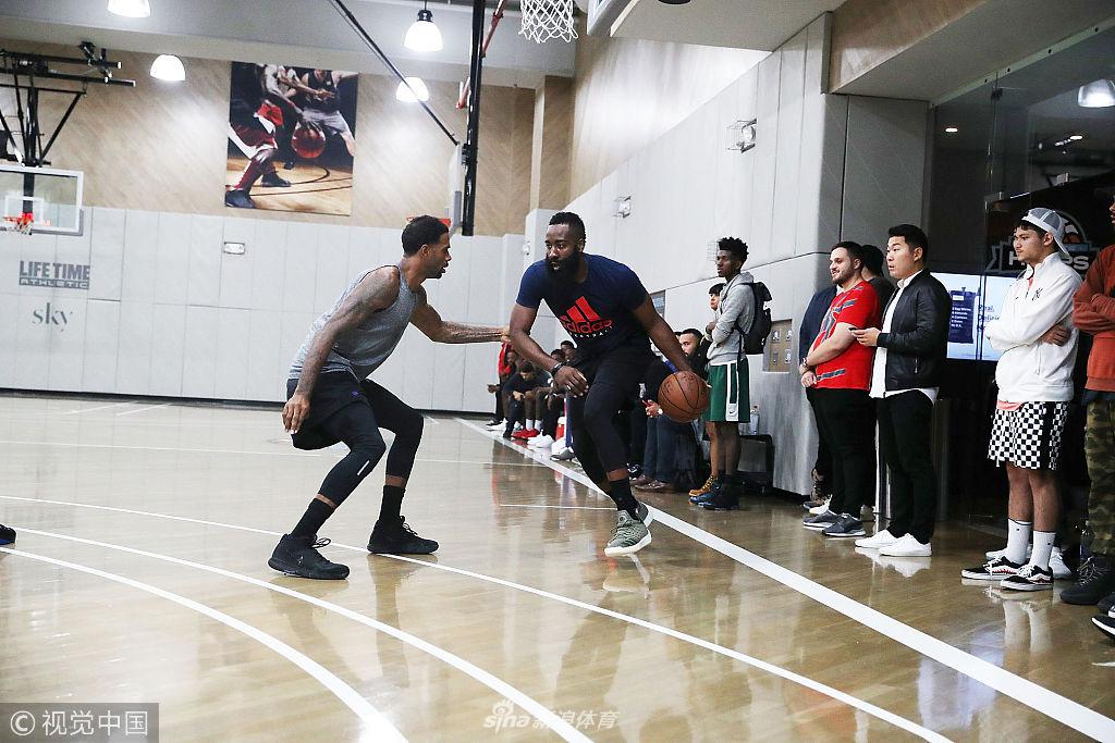 火箭大杀器合体！哈登安东尼纽约合练