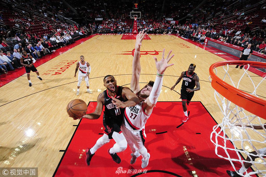 [NBA常规赛]开拓者104-85火箭