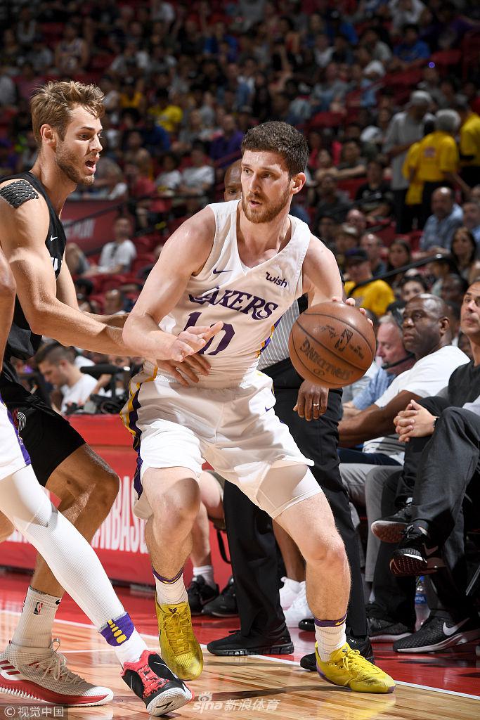 2018NBA夏联决赛：湖人73-91开拓者