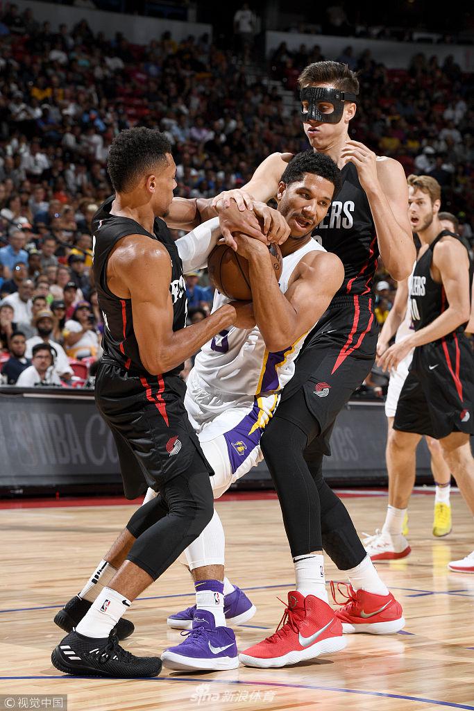 2018NBA夏联决赛：湖人73-91开拓者