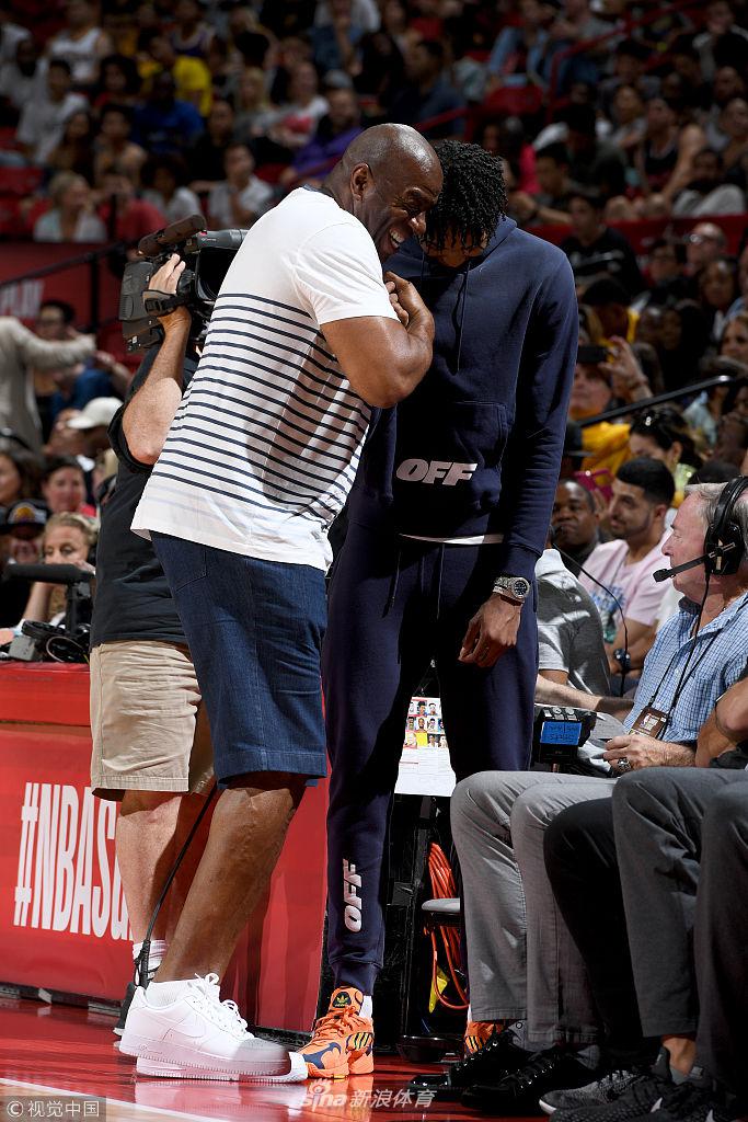 魔术师约翰逊与英格拉姆