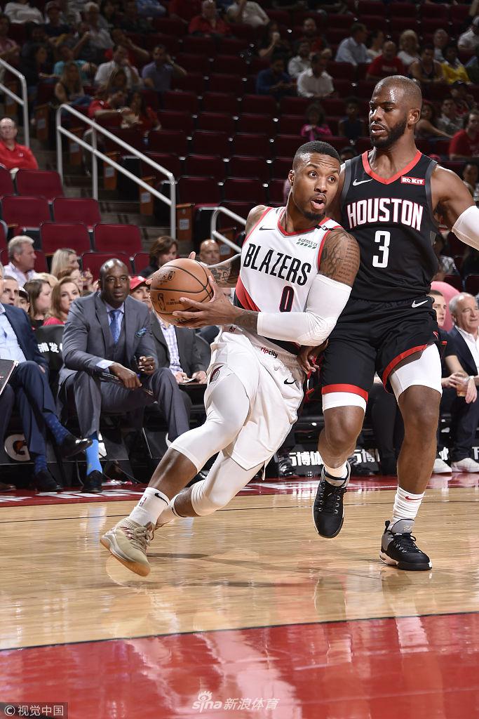 利拉德突破保罗