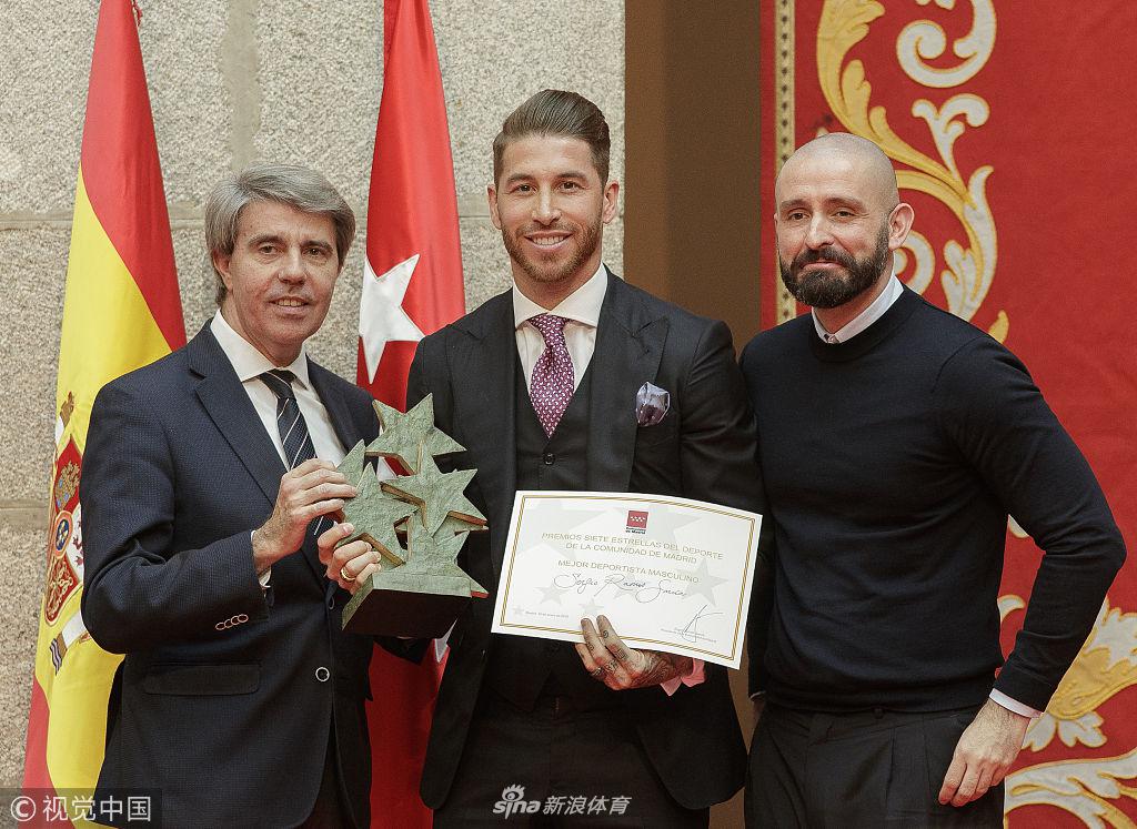 拉莫斯获七星体育奖最佳男运动员