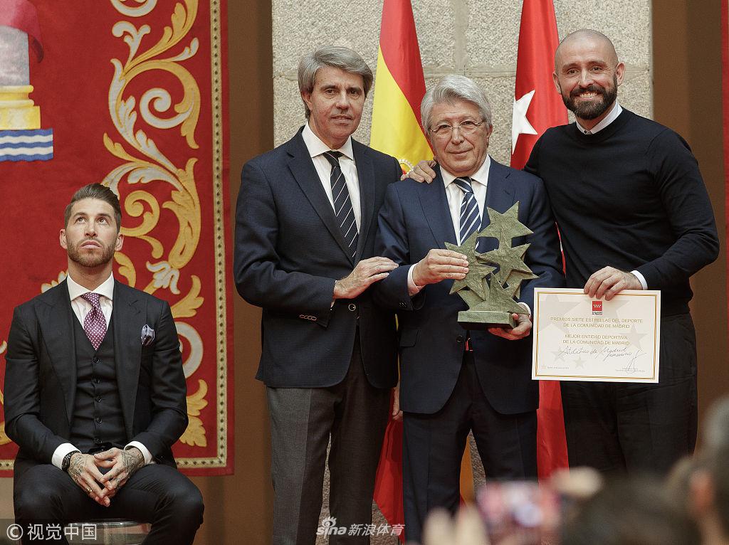 拉莫斯获七星体育奖最佳男运动员