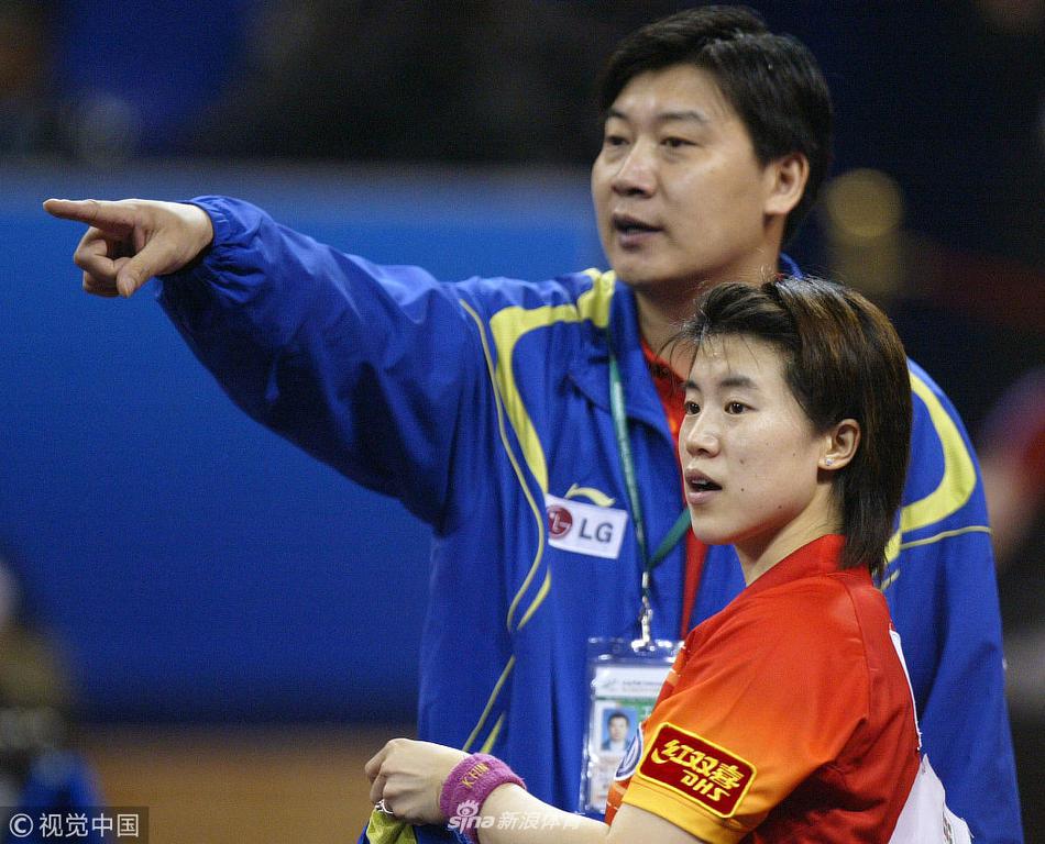 王楠和教练李隼