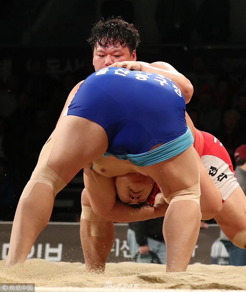 韩朝民俗摔跤共同入选非遗