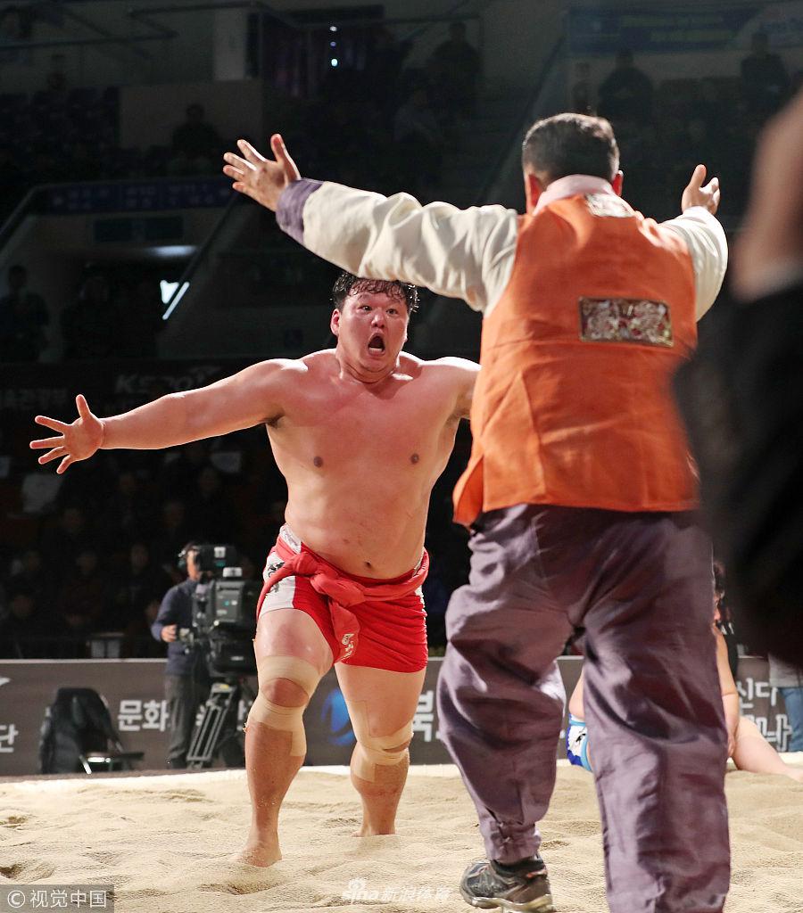 韩朝民俗摔跤共同入选非遗