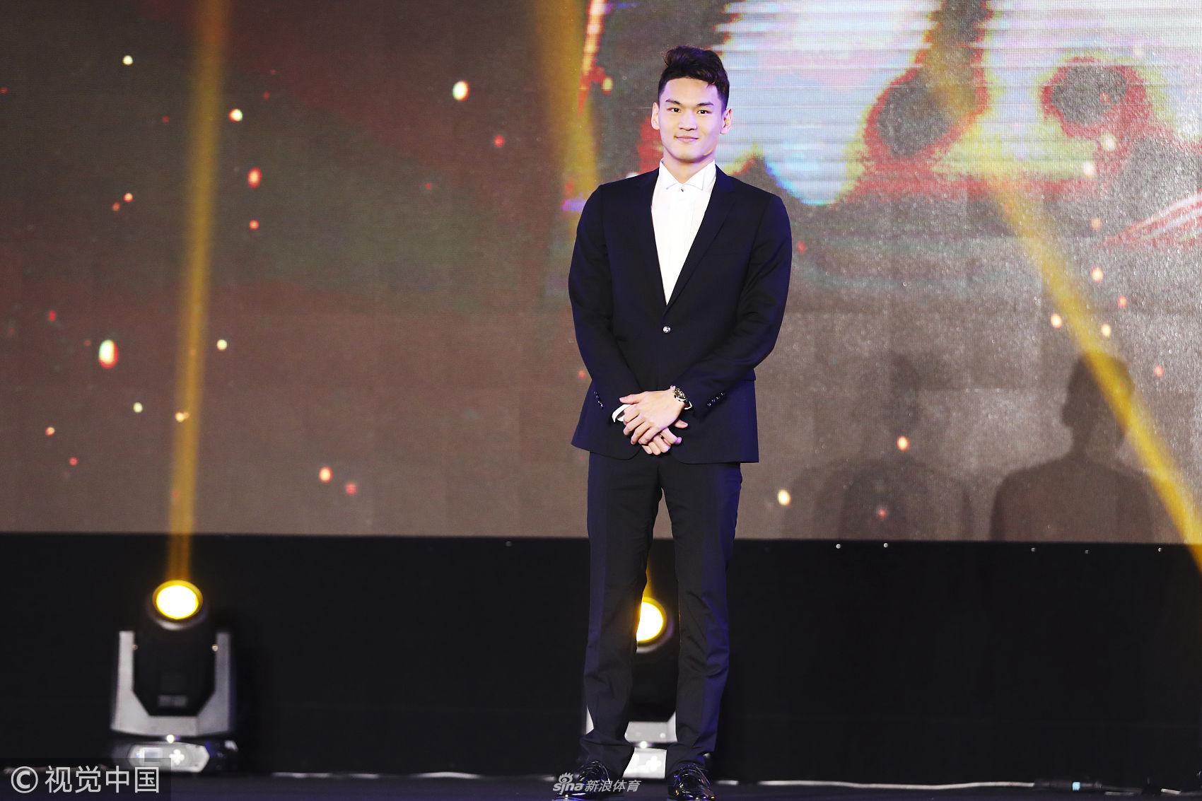 孙杨获浙江年度最佳男运动员奖