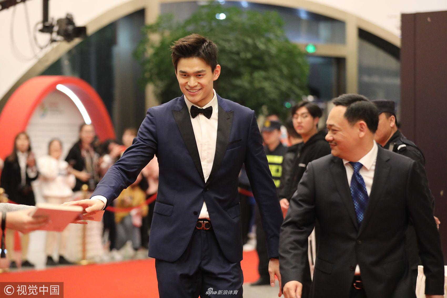 孙杨获浙江年度最佳男运动员奖