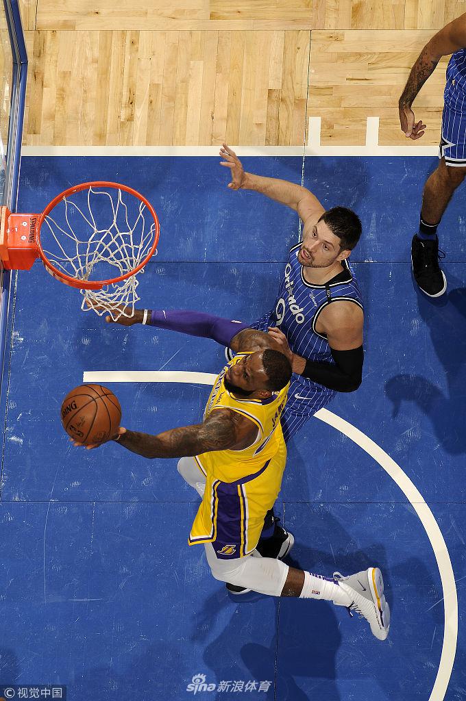 詹姆斯上篮