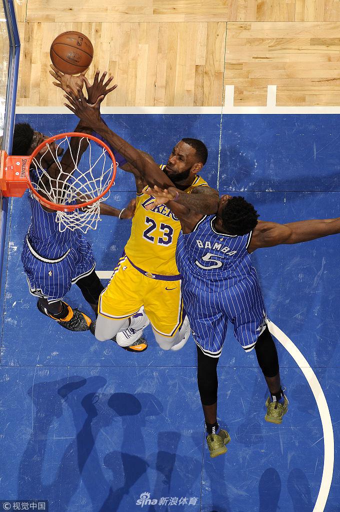 詹姆斯上篮