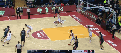 CBA第35轮:青岛108-129广东