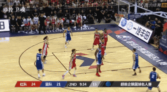 蒋劲夫精彩转身后仰跳投