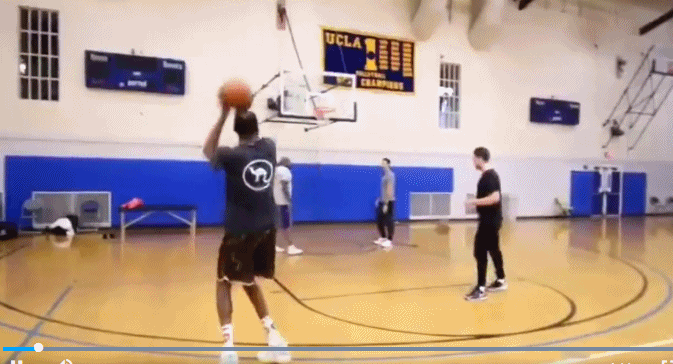 杜兰特训练三分视频曝光！恢复投篮第6天 他就把三分线当罚球线