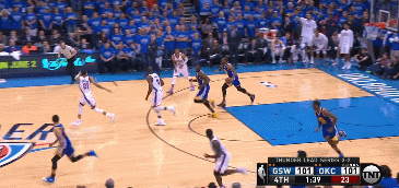 3、2016年西部决赛第六场 勇士108-101雷霆