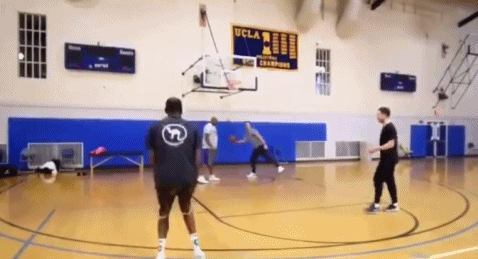 杜兰特训练三分视频曝光！恢复投篮第6天 他就把三分线当罚球线