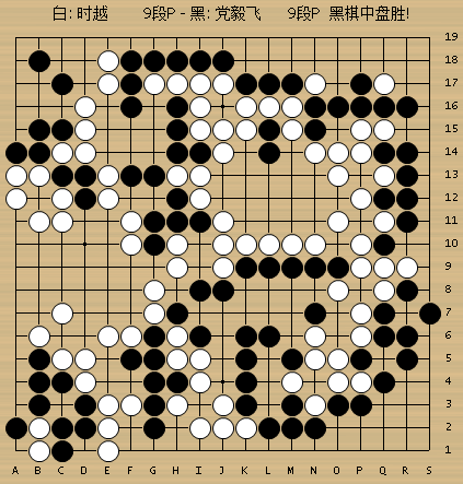 动图棋谱-围棋拉力赛柯洁胜唐韦星 党毅飞胜时越