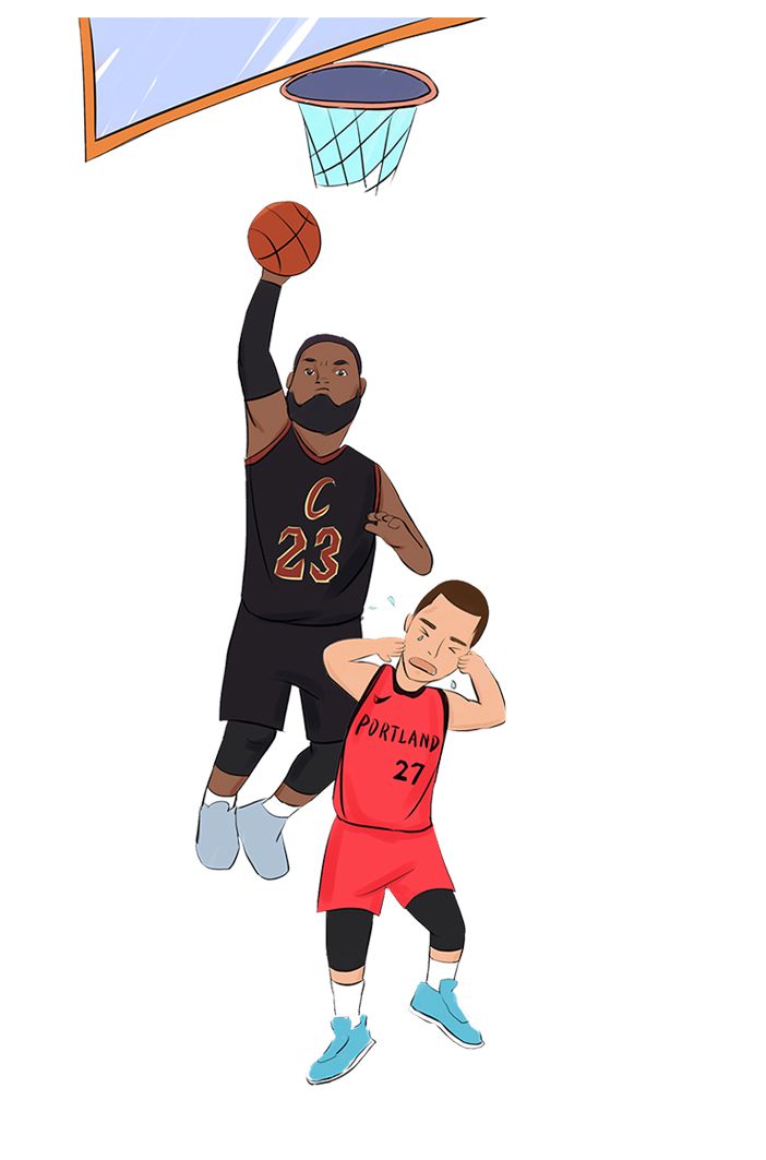 策划|詹姆斯34岁生日快乐！用漫画回顾联盟第一人33岁这一年