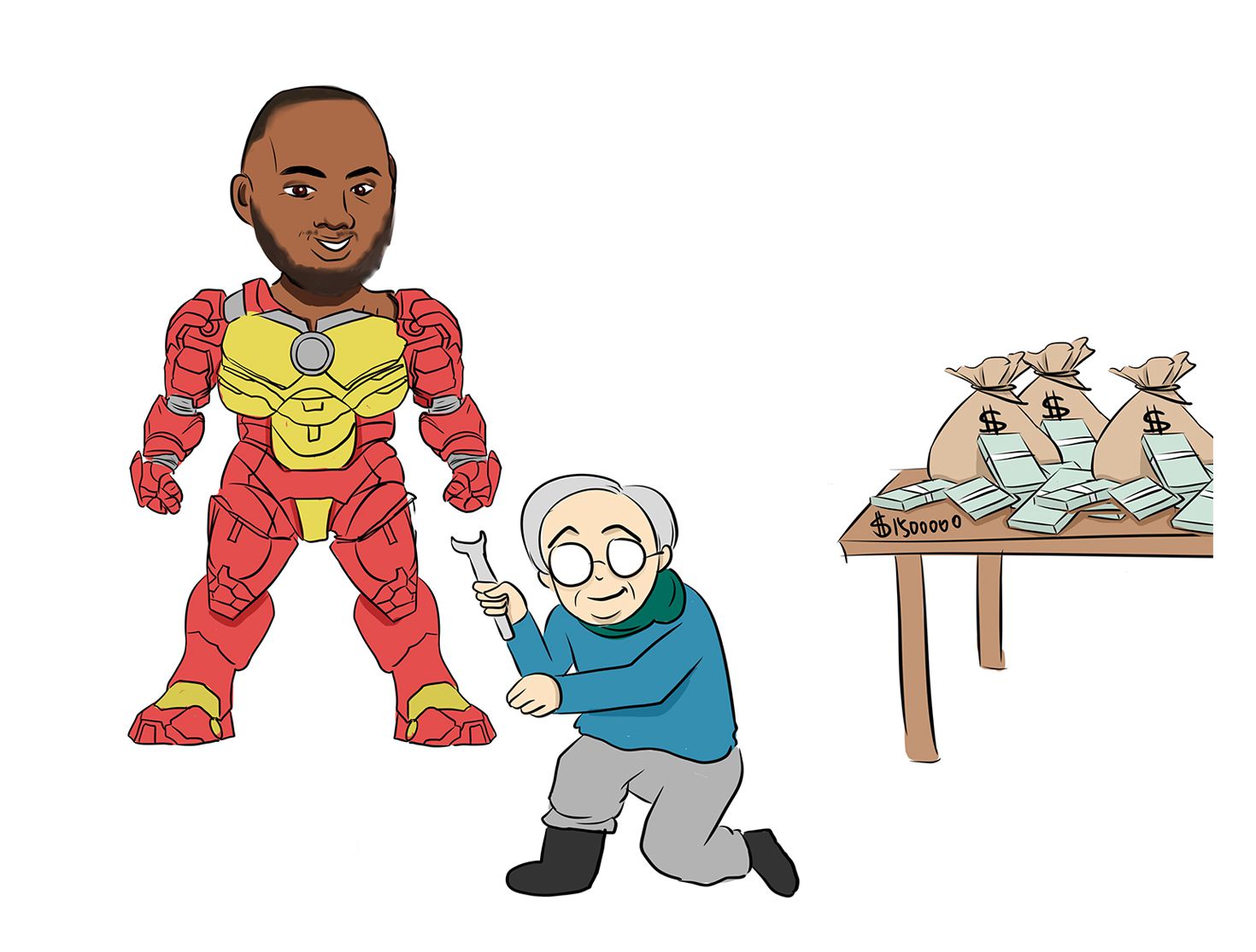 策划|詹姆斯34岁生日快乐！用漫画回顾联盟第一人33岁这一年