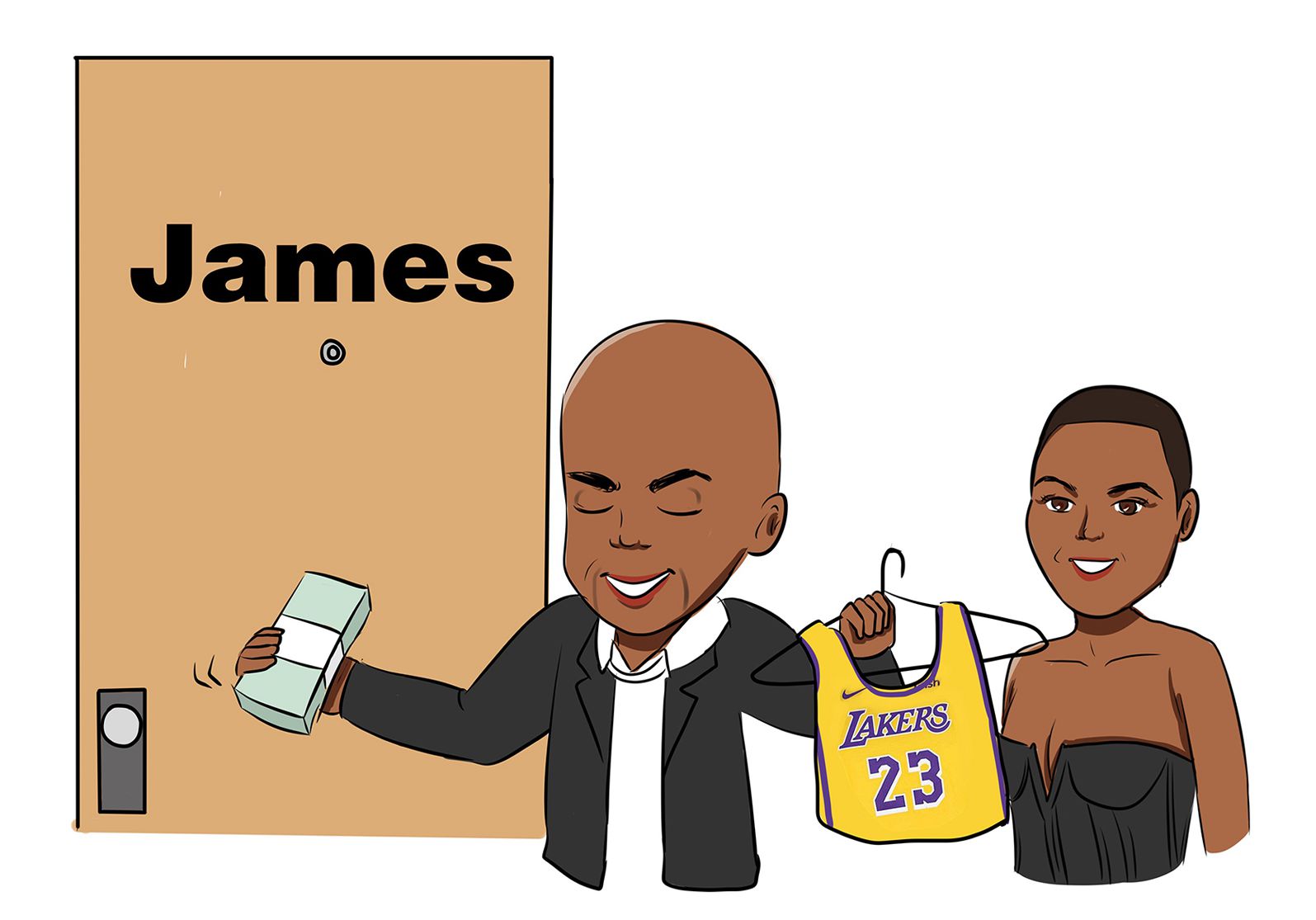 策划|詹姆斯34岁生日快乐！用漫画回顾联盟第一人33岁这一年