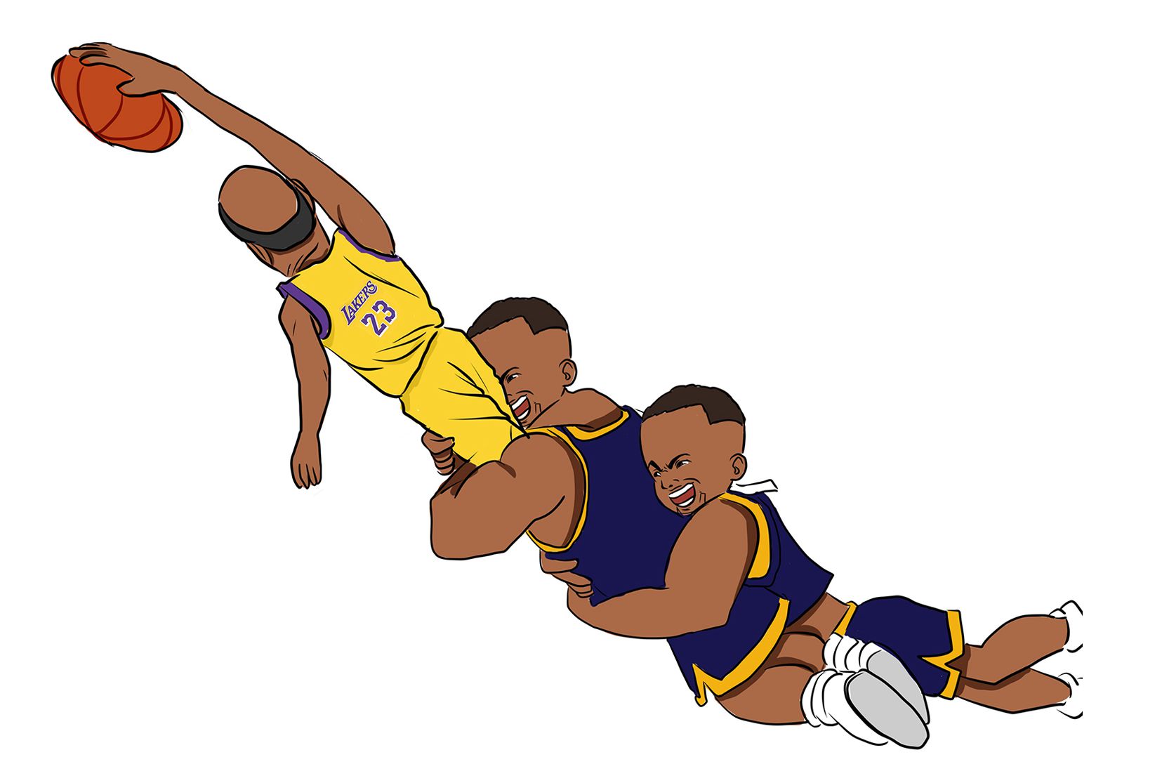 策划|詹姆斯34岁生日快乐！用漫画回顾联盟第一人33岁这一年