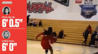 手掌比浓眉宽！臂展比库里长！17岁美国第一女扣将扣篮大赛夺冠