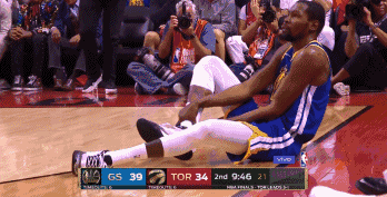 杜兰特复出再次受伤!跟腱伤势赛季报销