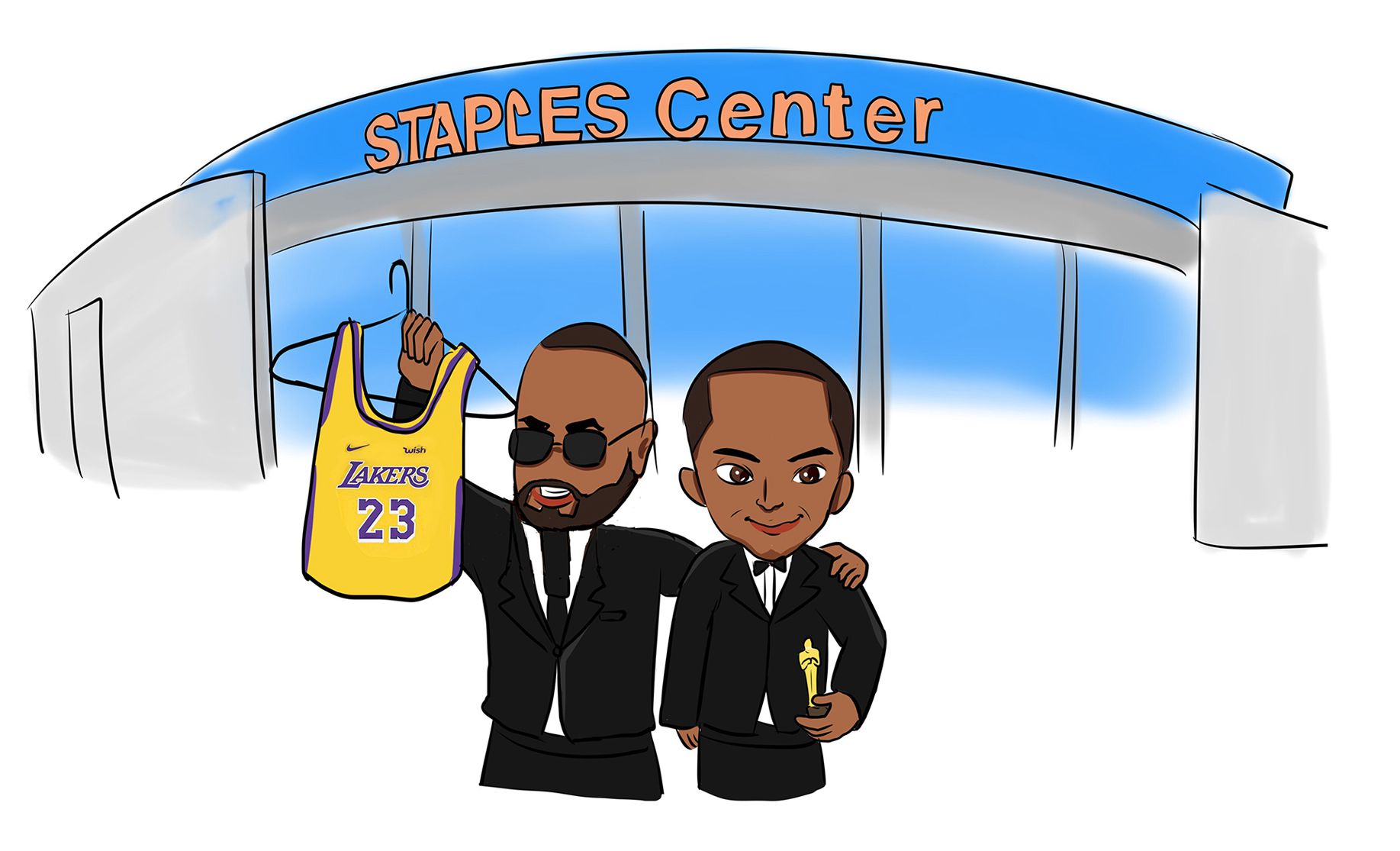 策划|詹姆斯34岁生日快乐！用漫画回顾联盟第一人33岁这一年