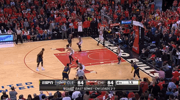 6、詹姆斯中投绝杀公牛