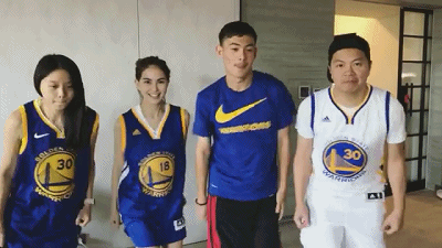 周杰伦晒妻子与库里合影!原来昆凌不仅是铁杆库蜜 还想当库里的妈