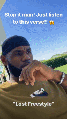 我的偶像是ZZ系列之自拍狂魔勒布朗！詹姆斯连发15段自拍小视频