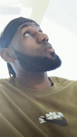 我的偶像是ZZ系列之自拍狂魔勒布朗！詹姆斯连发15段自拍小视频